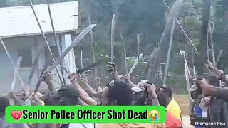 SENIOR POLICE OFFICER GEORGE LAPON WAS ALLEGEDLY SHOT DEAD💔😭