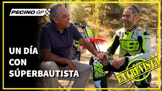 Un día con 'súper Álvaro Bautista'.