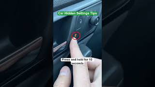 Do you know how to set this automatic lock function of the car?#car #driving #tips #shortsvideo