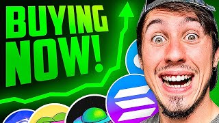 Top 5 Crypto I'm Buying Now (HUGE Potential!!!)