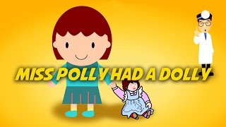 Miss Polly Had a Dolly [Karaoke with Lyrics for kids]