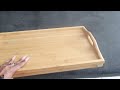 greenco folding bamboo lap tray