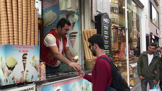 Turkish ice-cream | Istanbul | Turkey