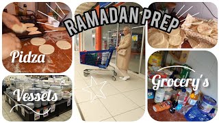 تحضيرات رمضان المبارك😊 عجينة بيتزا ناجحة.كسيت كوزينتي❤️.vlog.ramadanprep