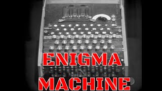 DEMONSTRATION OF GERMAN ENIGMA MACHINE WWII SECRET CODE DEVICE 70962