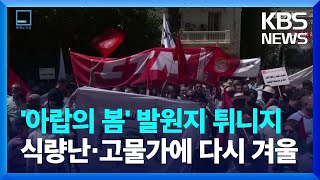 ‘아랍의 봄’ 시작된 튀니지, 12년 지난 지금은…전쟁 장기화, 식량 위기에 시위 잇따라 -  [특파원 보고 세계는 지금] / KBS  2022.06.25.