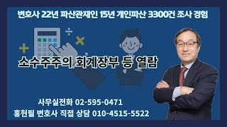 소수주주의 회계장부 등 열람