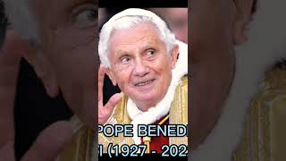 RIP POPE BENEDICT XVI #death #sad #shorts #youtubeshorts #viralvideo #viralshorts