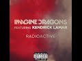 Kendrick Lamar Feat Imagine Dragon (M.a.a.d City + Radio Active) live Audio
