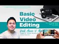 Basic Video Editing