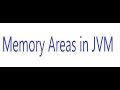 Heap , Class (Method) & Stack Area in JVM