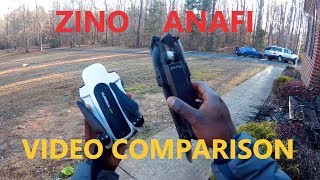 Hubsan Zino H117S Review 4 - Video Test vs. Parrot Anafi