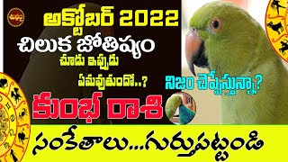 చిలుక జోష్యం | CHILUKA JOSHYAM KUMBHA RASI 2022 | KUMBHA RASI | AQUARIUS | PARROT ASTROLOGY | RASI