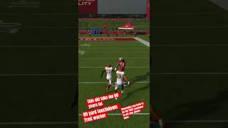 Fred Warner 99 Yard touchdown FIRST comment gets their player done