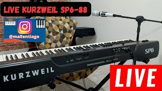 LIVE KURZWEIL SP6-88 (ESTE PODE SER SEU) COM TIAGO MALLEN #livepiano #tecladistas #kurzweil #teclado