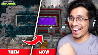 I Transformed Entire ANCIENT CITY In Minecraft Survival 😱