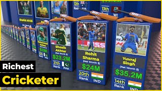 Richest cricket player in world 2024