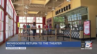 After being closed 5 months, AMC Theatres reopens