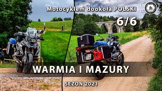 Westerplatte, Mierzeja, Frombork, Lidzbark, Stańczyki - Motocyklem dookoła POLSKI cz. 6/6 [4K]