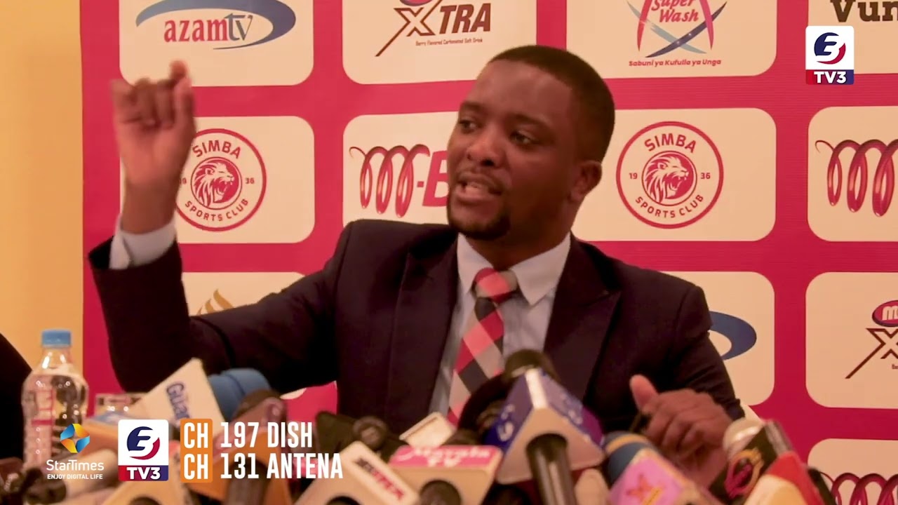 FULL PRESS CONFERENCE SIMBA SPORTS CLUB KUELEKEA MECHI DHIDI YA WYDAD ...