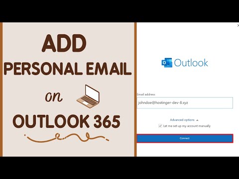 How to Add Personal Email Account to Outlook 365 Add Gmail to Office 365 Tech Hawk