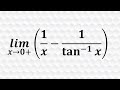 Limit of Indeterminate form Infinity - Infinity