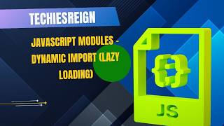JavaScript Modules - Dynamic Import (Lazy Loading)