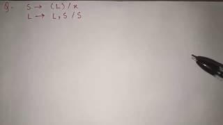 17. LL(1), LR(0) and SLR(1) parsing in single example | Canonical collection of LR(0) items