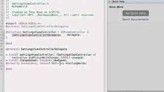 iPhone - iPad Development Tutorial - Adding Outlets To The View Controller
