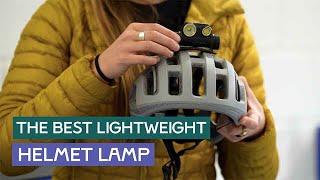 The best lightweight helmet light and how to attach it