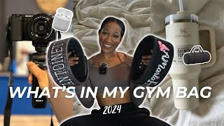 *MUST HAVE* GYM ESSENTIALS YOU NEED FOR 2024 | what’s in my gym bag (for upper & lower body day)