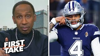 FIRST TAKE | Does it look like Cowboys are setting Dak Prescott up for failure -