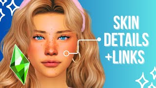 Ultimate Custom Content Guide: Skin Details + Links | The Sims 4