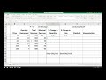 How to Calculate Elasticity of Demand with Excel using a table example