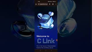 How your C-LINK/C1 WALLET would look like!