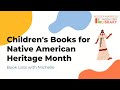 Children's Books for Native American Heritage Month