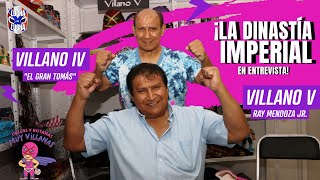 ¡ENTREVISTA INÉDITA CON VILLANO IV Y VILLANO V!