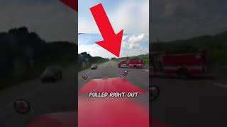 Fire Truck Almost Causes a Bad Crash 😲