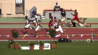 2011 ACC Track \u0026 Field Championships Men 100m Final -  Ngonidzashe Makusha - 9.97!!!