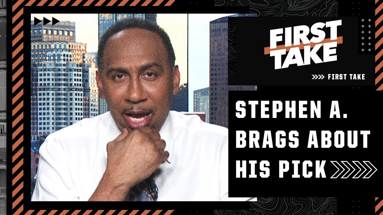 'I was right & y'all were wrong!' - Stephen A. brags about his NBA Finals prediction 😆 | First Take