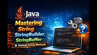 Java Strings Full Course | StringBuilder vs StringBuffer | All Default String Methods Explained