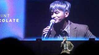 20161231 서인국 민트초콜릿 콘서트 멘트