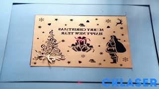 CK-LEG C02 Laser Marking Greeting Card 卡纸切割3