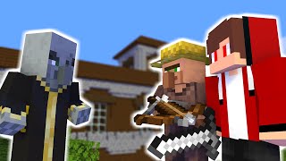 MAIZEN : JJ vs Pillager Revenge - Minecraft Animation JJ & Mikey