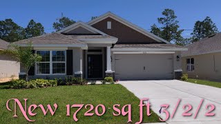 1720 sq ft New Home for Sale in Spring Hill Florida Under $320k!