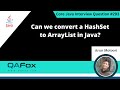 Can we convert a HashSet to ArrayList in Java (Core Java Interview Question #293)