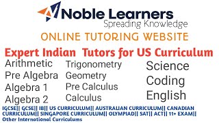 Online Tutor: Algebra 1, Algebra 2, Pre- Algebra, Geometry, Trigonometry, Pre Calculus, Calculus