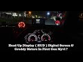 Head Up Display In First Generation Perodua Myvi ? ( OBD 2, HUD, Greddy Meter Review / Showcase )