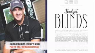 CH2 / CB2 Magazine features Budget Blinds