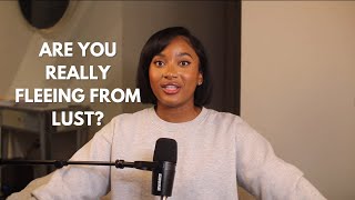 You don't conquer lust, you FLEE from it! Proverbs 7 | A Proverb a Day Challenge